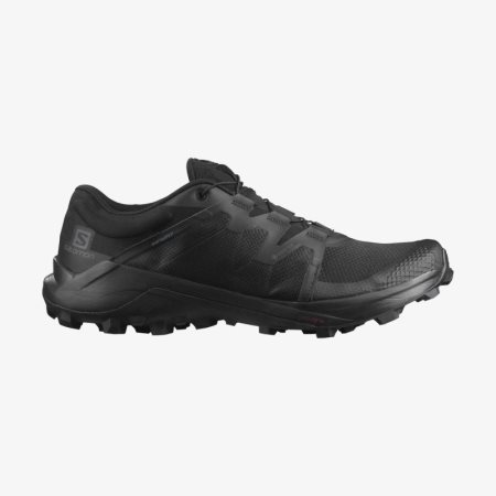 Salomon WILDCROSS GTX Mens Trail Running Shoes Black UK URWX